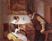 Jan Steen The Harpsichord Lesson oil painting